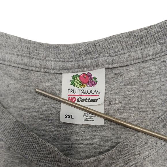 MONDAYS GOT ME LIKE A SLOTH Casual Fun Gray Blue Graphics T-Shirt Men's 2XL - Picture 5 of 9